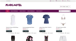 Desktop Screenshot of marcaotel.com